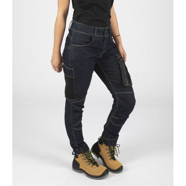 Broek NELLY gestreept jeans - Nine Worths by North Ways