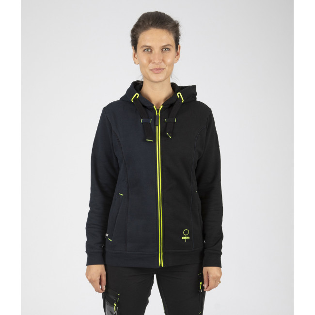 Damen Arbeitsweste ZANA marine schwarz - Nine Worths by North Ways