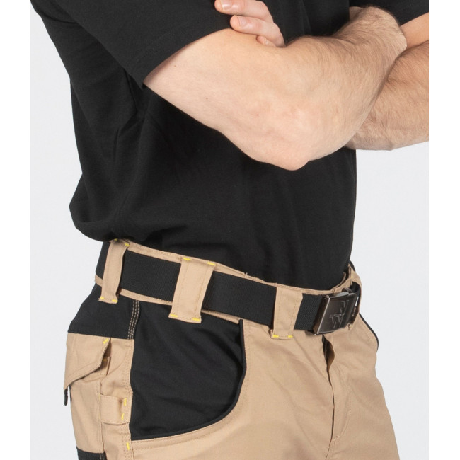 CEINTURE ELASTIQUEE NOIR - Nine Worths by North Ways