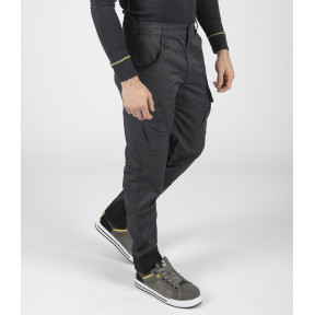 PANTALON DE TRAVAIL ANTRAS GRISETNOIR - Nine Worths by North Ways