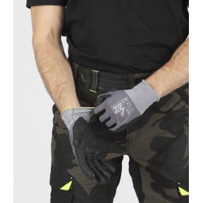 Gants de protection à embouts tactiles Criss gris - Nine Worths by North Ways