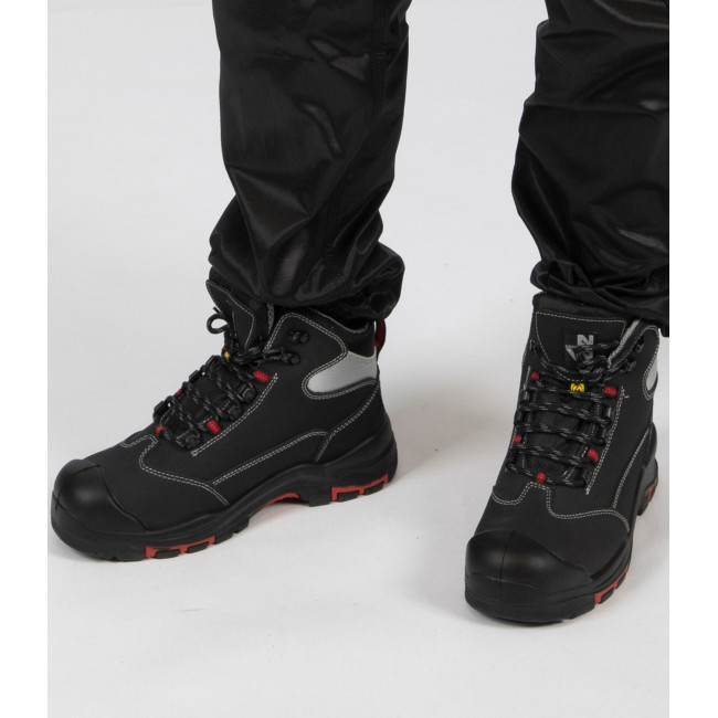 BUTY BEZPIECZEŃSTWA TRINIDAD CZARNE - Nine Worths by North Ways