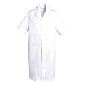 Herenblouse korte mouwen katoen Oscar Wit - SNV