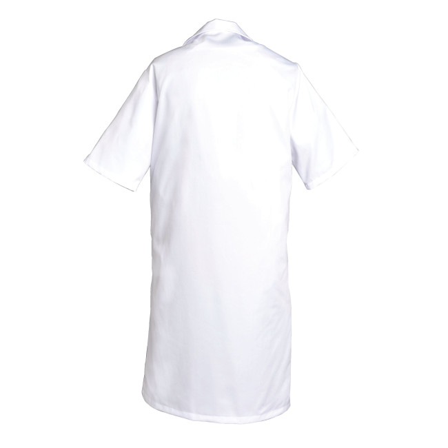 Blouse homme manches courtes coton Oscar Blanc - SNV