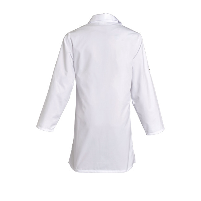 Blouse de travail femme en coton Britney MR blanc - SNV
