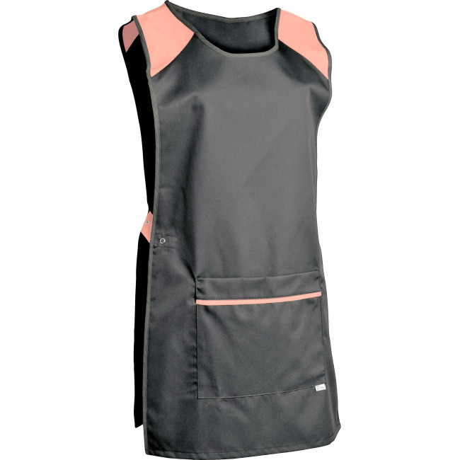 Chasuble femme Eloise gris et abricot - SNV