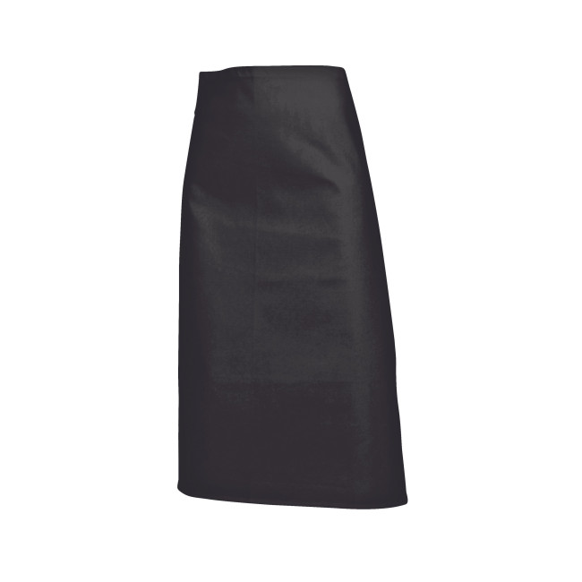 Set von 5 Halbschürzen 85 cm 100% Baumwolle Schwarz - SNV