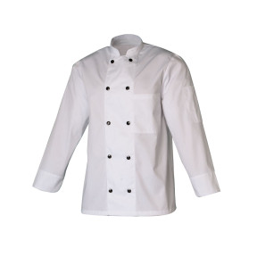 Veste de cuisine Blanche manches longues FABRICE - SNV