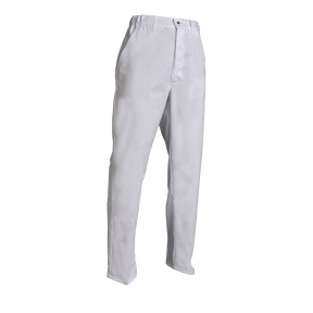 Pantalon de cuisine Blanc GUY - SNV