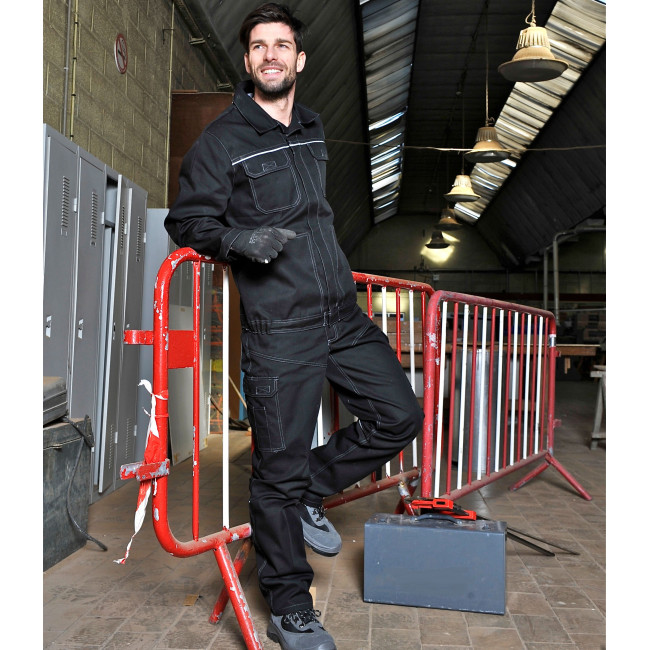 Pantalon de travail multipoches Noir RENAUD - SNV