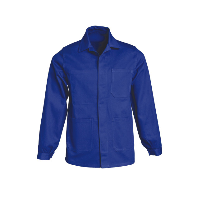 Arbeitsjacke PIERROT aus Baumwolle in Bugatti-Blau - SNV