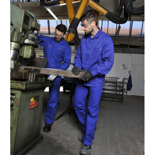 Werkjas Katoen Blauw Bugatti PIERROT - SNV