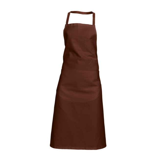 Tablier bavette avec poche Valet bordeaux - SNV