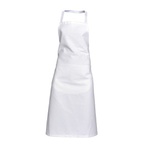 Tablier valet avec poches Blanc - SNV