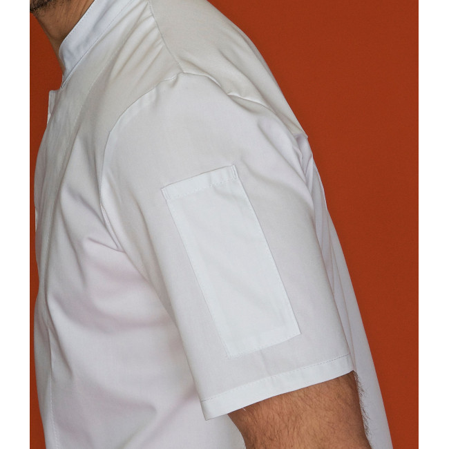 Veste de cuisine Blanche manches courtes COOKIE - SNV
