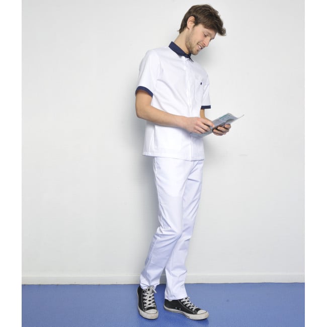 Pantalon médical Blanc DALI - SNV