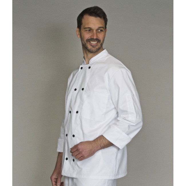Veste de cuisine Blanche manches longues FABRICE - SNV