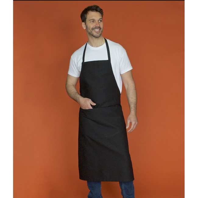 Schwarze Kellnerschürze mit Taschen - SNV
