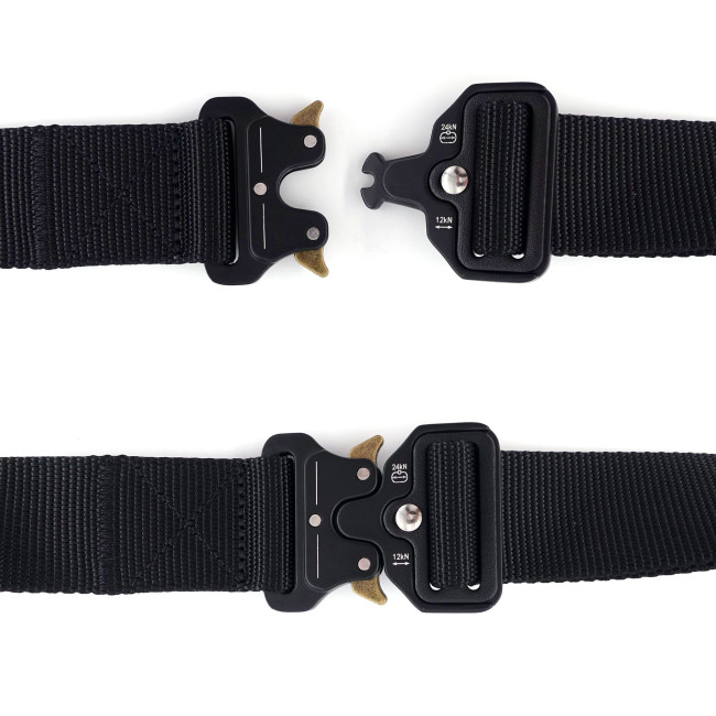 Nylon riem Yucon zwart - Patrol Equipements