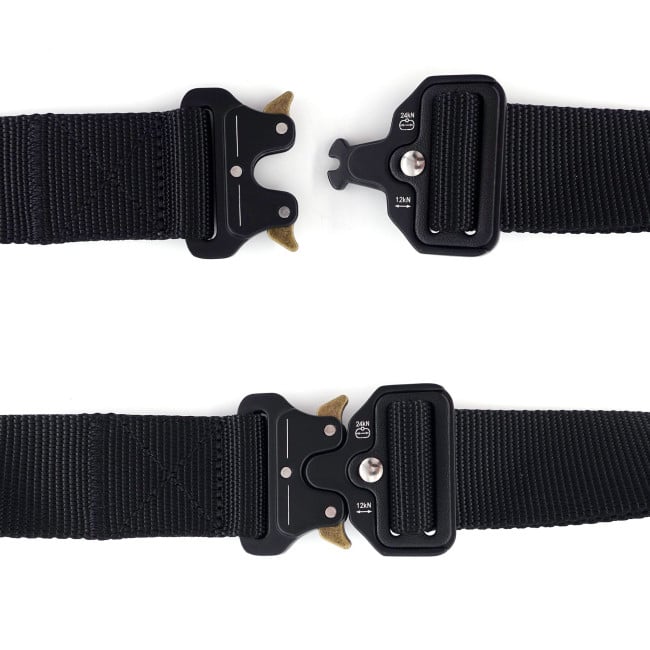 Ceinture nylon Yucon noir - Patrol Equipements