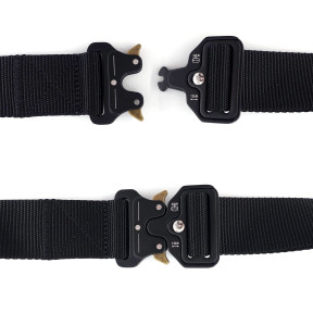 Nylon riem Yucon zwart - Patrol Equipements