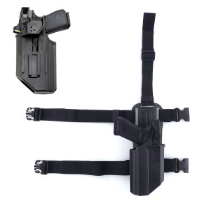 Holster pour glock 19, 19X, 17, 45 avec accessoire port de cuisse Fobus - Patrol Equipements
