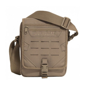 Messenger tas RAL7013 - Pentagon