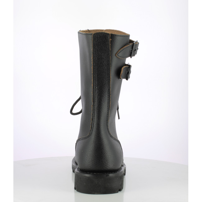Französische Armeestiefel aus genarbtem Leder - Ares