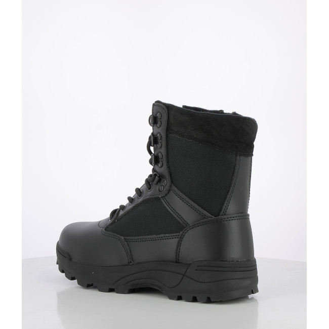Taktische Stiefel mit Reißverschluss schwarz - Brandit