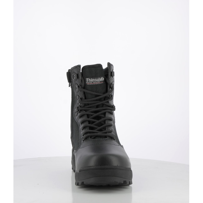 Taktische Stiefel mit Reißverschluss schwarz - Brandit