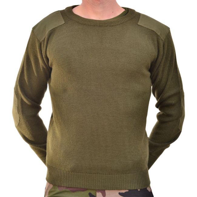 Armee-Kommando-Pullover grün - CityGuard
