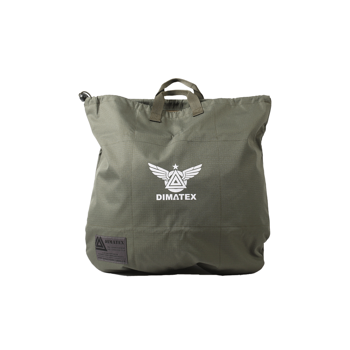 Sac De Transport Vert US Air Force Pour Casque De Pilote - 45x50 Cm - Occasion Parfait état