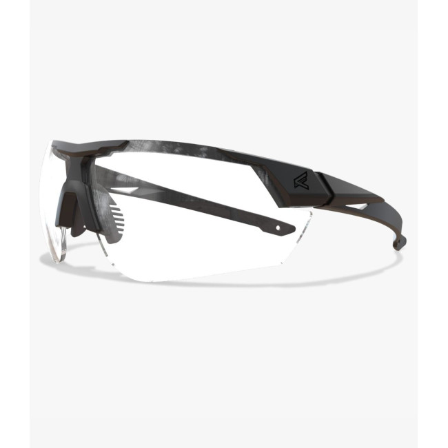 Ballistische Schutzbrille Phantom Rescue mit schwarzem Rahmen und klaren Gläsern - Edge Tactical