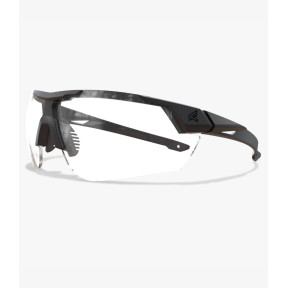 Lunettes balistiques Phantom Rescue avec monture noire et verres incolores - Edge Tactical