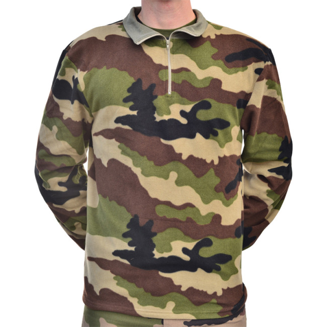 F1 Fleece-Hemd Camo Ce
