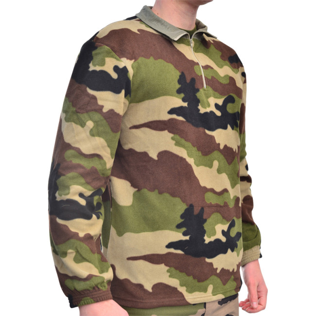 F1 Fleece-Hemd Camo Ce