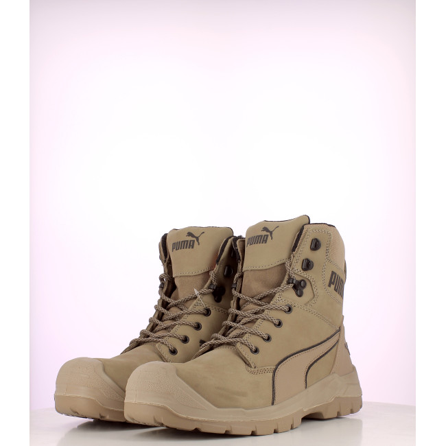 Veiligheidsschoenen conquest STONE HIGH S3 HRO SRC - Maat 45 - Tweedehands - Zeer Goede Staat - Puma