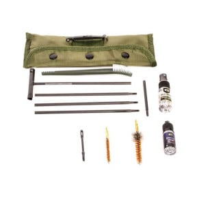 Kit de nettoyage militaire standard ar15 avec clp all-in-one- Breaktrought