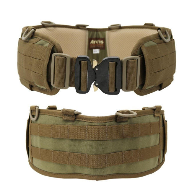 Ceinturon de combat MOLLE coyote - Arktis