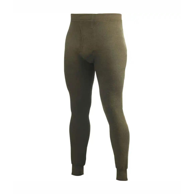 Collant long avec zip Johns 400 vert - Woolpower