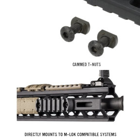 Picatinny-Schiene 7 Slots M-LOK Befestigung - Magpul