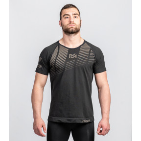 T-shirt RUSH Active Line Czarny Tan - Summit Outdoor