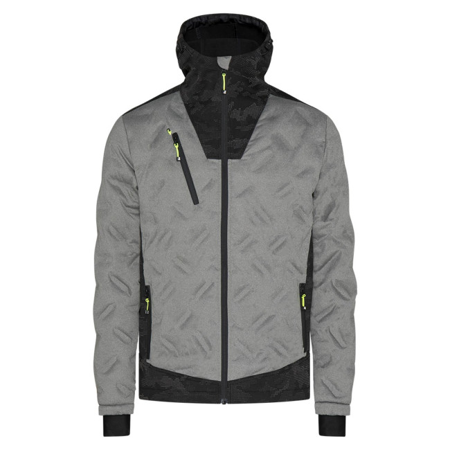 Arbeitsdaunenjacke BERKUS grau meliert - Nine Worths by North Ways
