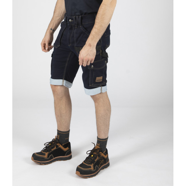 Bermudy robocze BOLT raw jean - Nine Worths by North Ways