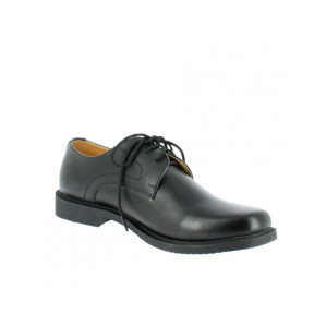 Chaussures de ville en cuir noir - occasion - Patrol