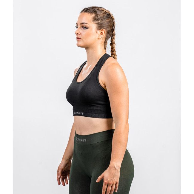 Biustonosz sportowy damski ARIANE czarny - Summit Outdoor