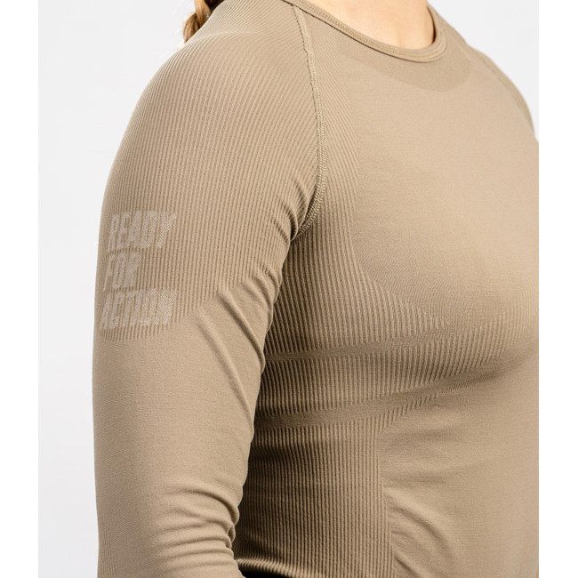 Tee-shirt Technical femme manches longues Coyote - Summit Outdoor