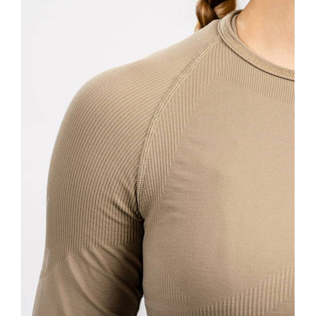 Tee-shirt Technical femme manches longues Coyote - Summit Outdoor