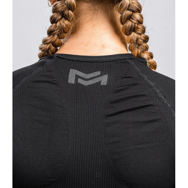 Tee-shirt Technical SEQUOIA femme manches longues Noir - Summit Outdoor