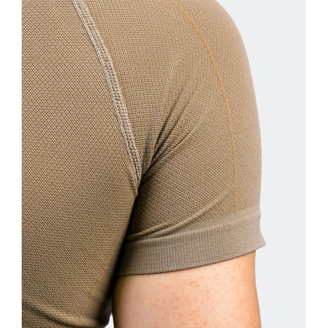 Tee-shirt manches courtes HÉLIUM Active Line femme coyote - Summit Outdoor